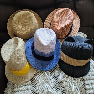 Lot of 5 hats